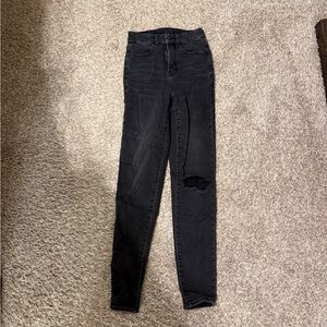 American Eagle Outfitters Black Skinny Jeans
